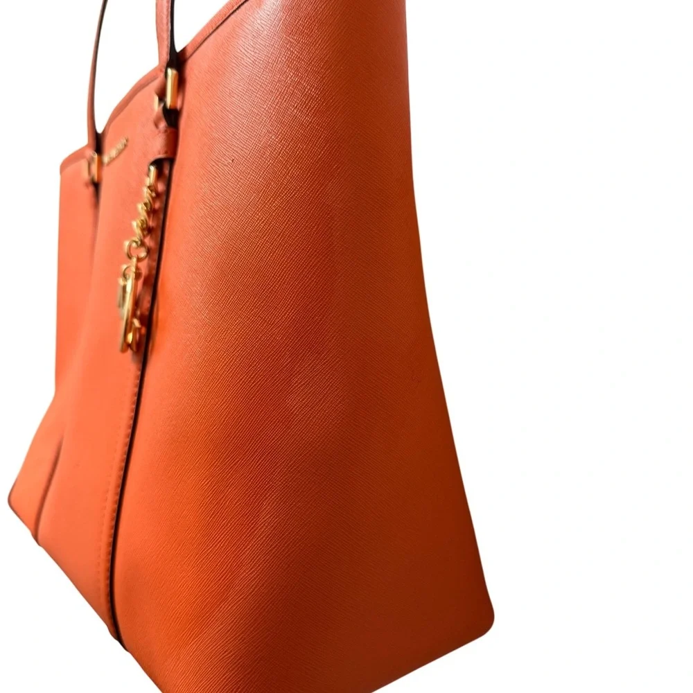 Michael Kors Tangerine Tote Bag - Picture 2 of 7